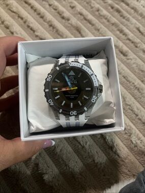 Invicta Men's White and Black Subaqua Watch with Color Accents 69448